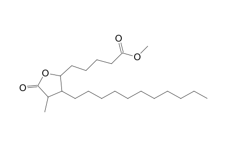 Methyl 5-[4'-methyl-3'-undecyl-5'-oxotetrahydrofuran-2'-yl]pentanoate