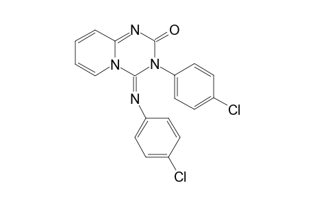 (4Z)-3-(4-Chlorophenyl)-4-[(chlorophenyl)mino]-3,4-dihydro-2H-pyrido[1,2-a][1,3,5]triazin-2-one
