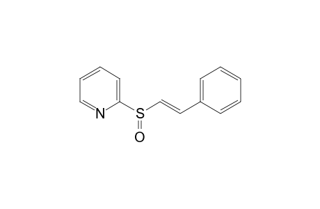 (E)-2-pyridyl styryl sulfoxide