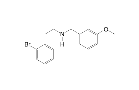 2-(2-Bromophenyl)-N-(3-methoxybenzyl)ethan-1-amine