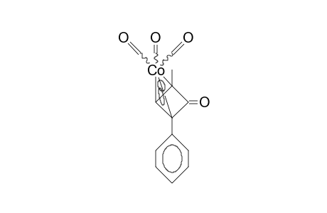 (/.eta.-3/-4-Methyl-2-phenyl-1-oxo-cyclobutenyl) cobalt tricarbonyl