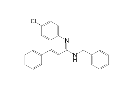 2-Benzylamino-6-chloro-4-phenylquinoline