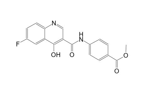 benzoic acid, 4-[[(6-fluoro-4-hydroxy-3-quinolinyl)carbonyl]amino]-, methyl ester