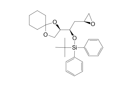 (2S,4R,5R)-4-tert-Butyldiphenylsilyloxy-5,6-cyclohexylidenedioxy-1,2-epoxyhexane
