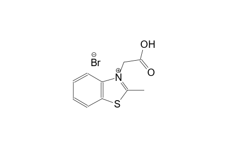 3-(carboxymethyl)-2-methyl-1,3-benzothiazol-3-ium bromide
