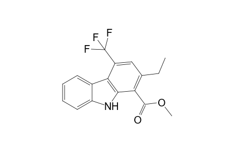 Methyl 2-ethy-4-trifluoromethyllcarbazole-1-carboxylate