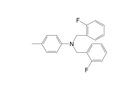 N,N-Bis(2-fluorobenzyl)-4-methylaniline