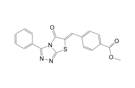 benzoic acid, 4-[(Z)-(5-oxo-3-phenylthiazolo[2,3-c][1,2,4]triazol-6(5H)-ylidene)methyl]-, methyl ester