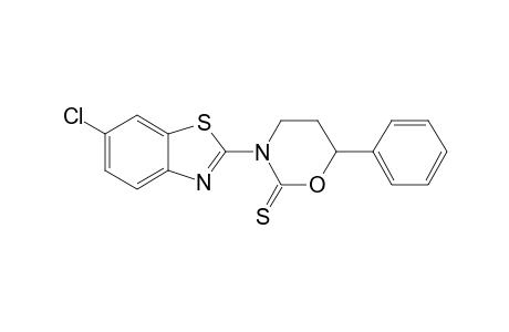 3-( 6'-Chlorobenzothiazol-2'-yl)-6-phenyl-[1,3]-oxazinane-2-thione