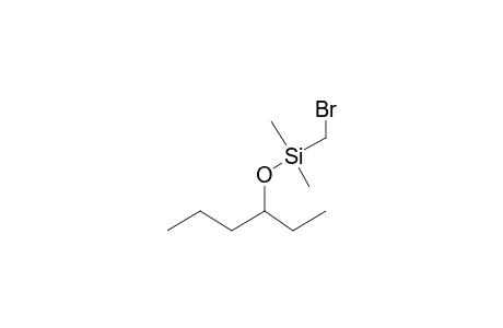 3-Hexanol, bromomethyldimethylsilyl ether