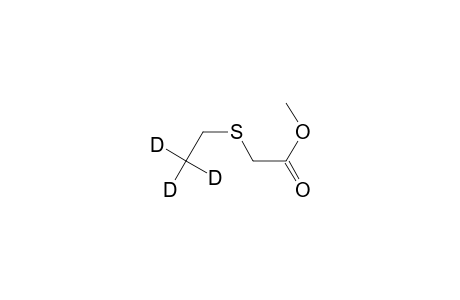 Acetic acid, (ethyl-2,2,2-D3-thio)-, methyl ester