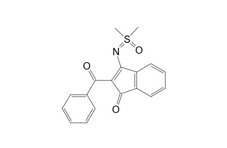 2-Benzoyl-3-[[keto(dimethyl)persulfuranylidene]amino]inden-1-one