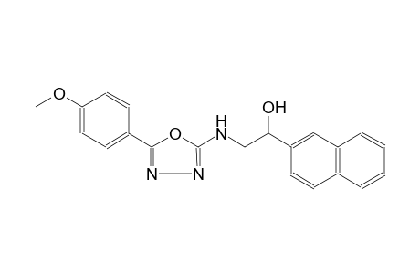 2-{[5-(4-methoxyphenyl)-1,3,4-oxadiazol-2-yl]amino}-1-(2-naphthyl)ethanol