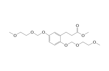 Methyl 3-{2',5'-bis[(2''-methoxyethoxy)methoxy]phenyl}propanoate