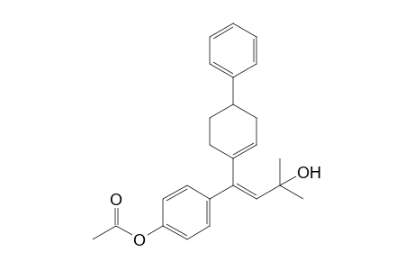 3-Methyl-1-(4'-acetoxyphenyl)-1-(4"-phenylcyclohex-1"-enyl)-1-buten-3-ol