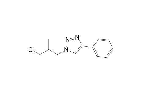 1-(3-Chloro-2-methylpropyl)-4-phenyl-1H-1,2,3-triazole