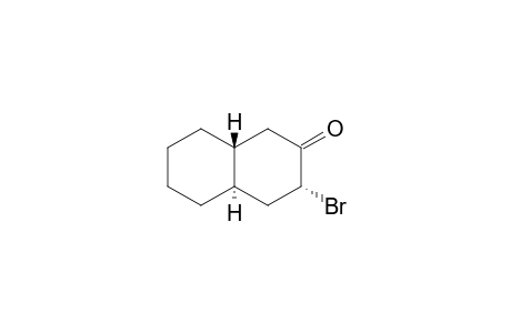 (3R,4aR,8aR)-3-bromo-3,4,4a,5,6,7,8,8a-octahydro-1H-naphthalen-2-one