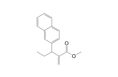 Methyl 2-methylene-3-(2-naphthyl)pentanoate