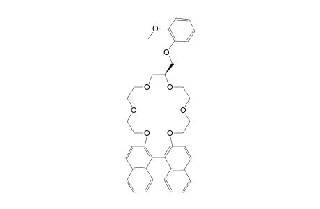 (S)-14-[(2-Methoxyphenoxy)methyl]-2,3:4,5-di(1,2-naphtho)-20-crown-6