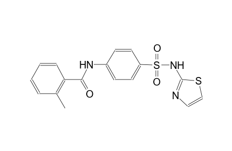 2-methyl-N-{4-[(1,3-thiazol-2-ylamino)sulfonyl]phenyl}benzamide