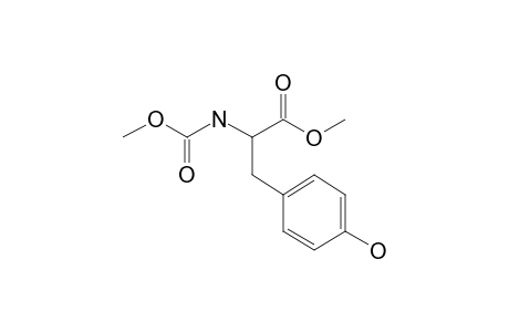 L-Tyrosine, N-(methoxycarbonyl)-, methyl ester