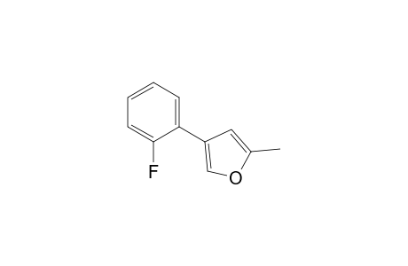 4-(2-fluorophenyl)-2-methylfuran