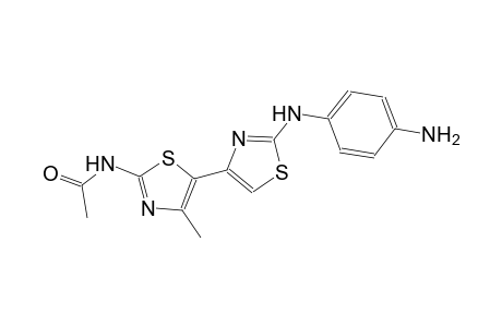 N-(2-((4-aminophenyl)amino)-4'-methyl-[4,5'-bithiazol]-2'-yl)acetamide