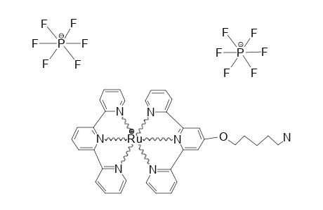 [4'-(5-AMINOPENTYL)-2,2':6',2''-TERPYRIDINE]-(2,2':6',2''-TERPYRIDINE)-RUTHENIUM-(II)-HEXAFLUOROPHOSPHATE