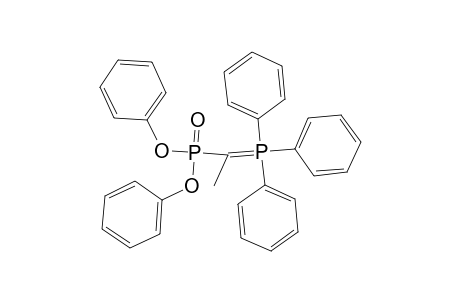 Phosphonic acid, [1-(triphenylphosphoranylidene)ethyl]-, diphenyl ester