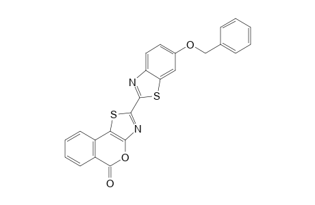2-(6-Benzyloxybenzo[d]thiazol-2-yl)-5H-isochromeno[3,4-d]thiazol-5-one
