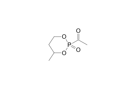 2-OXO-2-ACETYL-4-METHYL-1,3,2-DIOXAPHOSPHORINANE