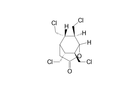 (1r,4r,6R,7S,8R,9S)-6,7,8,9-tetrakis(chloromethyl)-2-oxabicyclo[3.2.2]nonan-3-one