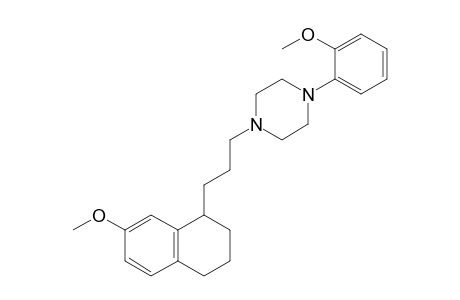 1-(2-Methoxyphenyl)-4-[3-(7-methoxy-1,2,3,4-tetrahydronaphthalen-1-yl)propyl]piperazine