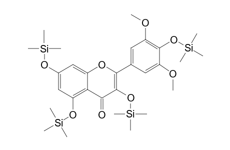 Flavone <3,4',5,7-tetrahydroxy-3',5'-dimethoxy->, tetra-TMS