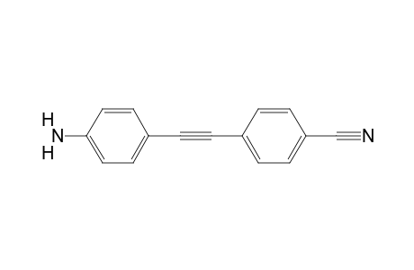 4-[2-(4-aminophenyl)ethynyl]benzonitrile