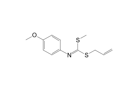 Allyl Methyl N-(4-methoxyphenyl)dithiocarbonimidate