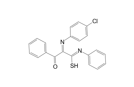 (2Z)-2-[(4-Chlorophenyl)imino]-3-oxo-N,3-diphenylpropanethioamide