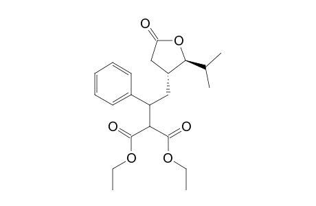 trans-4-(3,3-Dicarbethoxy-2-phenylpropyl)-5-isopropyltetrahydrofuran-2-one