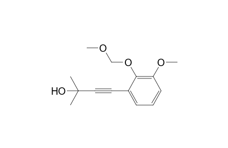 4-[(3-Methoxy)-2-(methoxymethoxy)phenyl]-2-methylbut-3-yn-2-ol