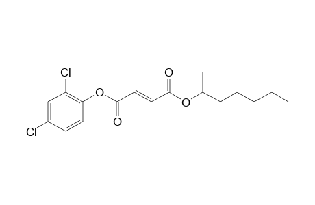 Fumaric acid, 2,4-dichlorophenyl hept-2-yl ester