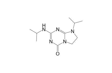 imidazo[1,2-a][1,3,5]triazin-4(6H)-one, 7,8-dihydro-8-(1-methylethyl)-2-[(1-methylethyl)amino]-