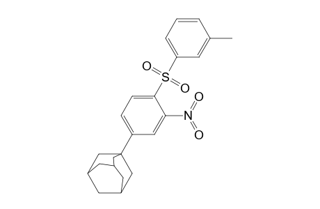 1-(1-Adamantyl)-4-m-tolylsulphonyl-3-nitrobenzene