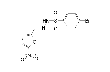 4-bromo-N'-[(E)-(5-nitro-2-furyl)methylidene]benzenesulfonohydrazide