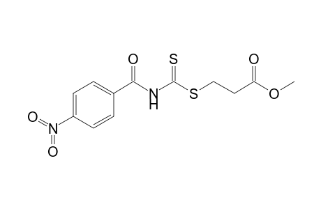 [2'-(Methoxycarbonyl)ethyl](p-nitrobenzoyl)carbamodithioate