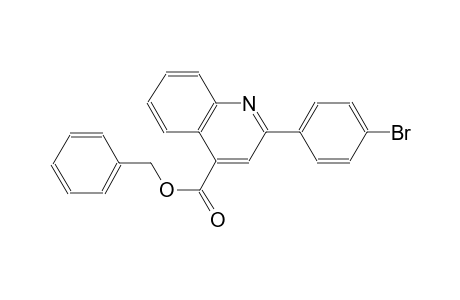 4-quinolinecarboxylic acid, 2-(4-bromophenyl)-, phenylmethyl ester