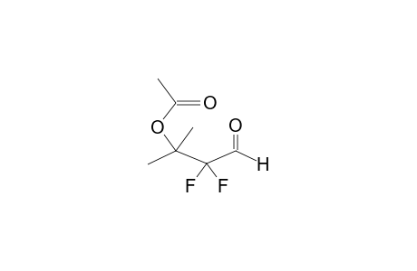 3-ACETOXY-2,2-DIFLUORO-3-METHYLBUTANAL