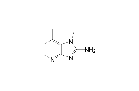 2-Amino-1,7-dimethylimidazo[4,5-b]pyridine