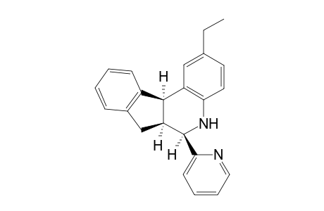 (6R,6aS,11bS)-2-Ethyl-6-pyridin-2-yl-5,6a,7,11b-tetrahydro-6H-indeno[2,1-c]quinoline