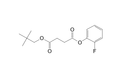 Succinic acid, 2-fluorophenyl neopentyl ester