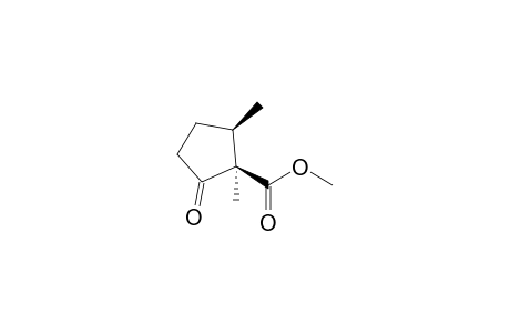 Methyl (1R,5R)-1,5-dimethyl-2-oxocyclopentanecarboxylate